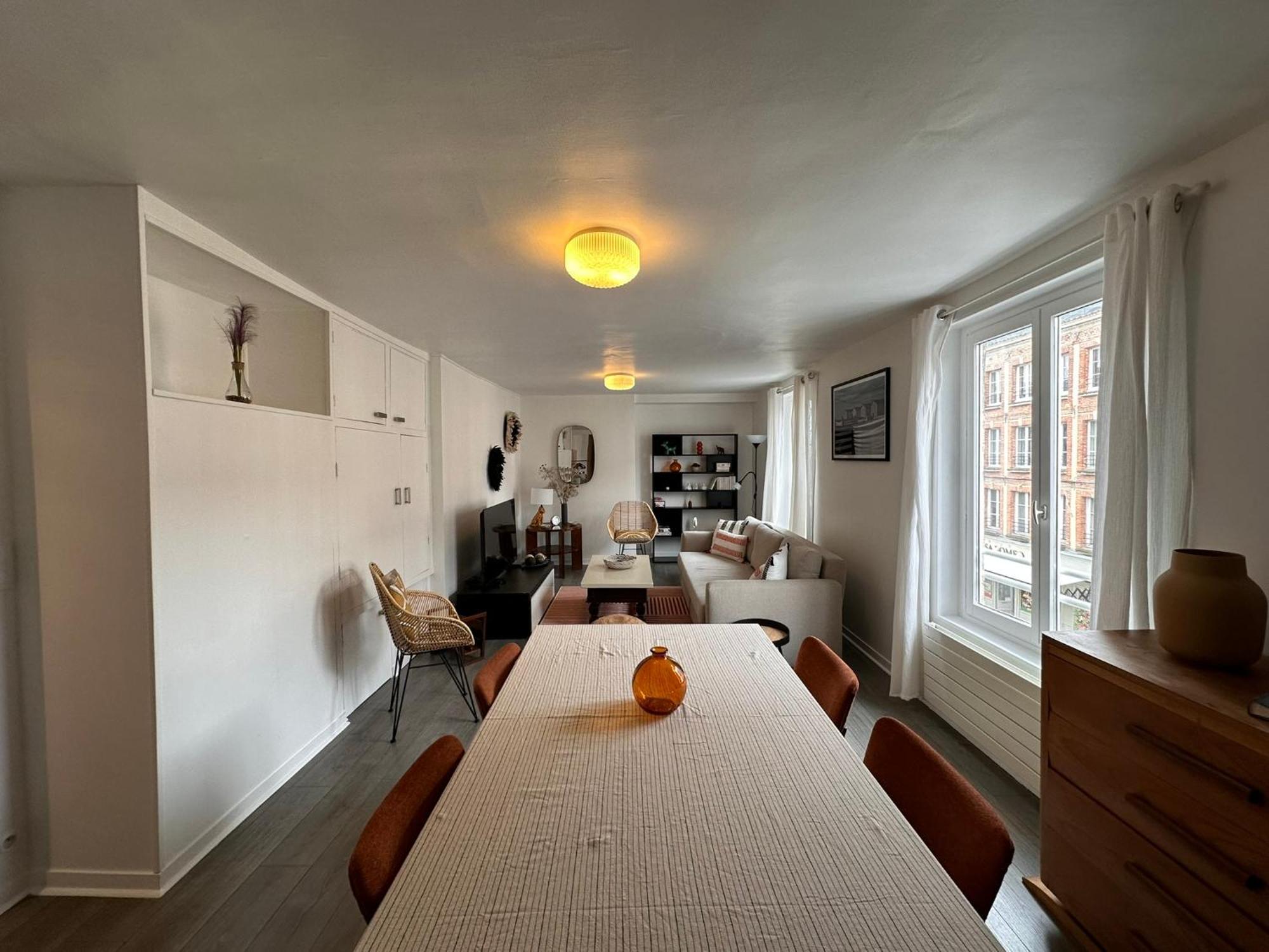 Large Apartment In City Center Honfleur Kültér fotó