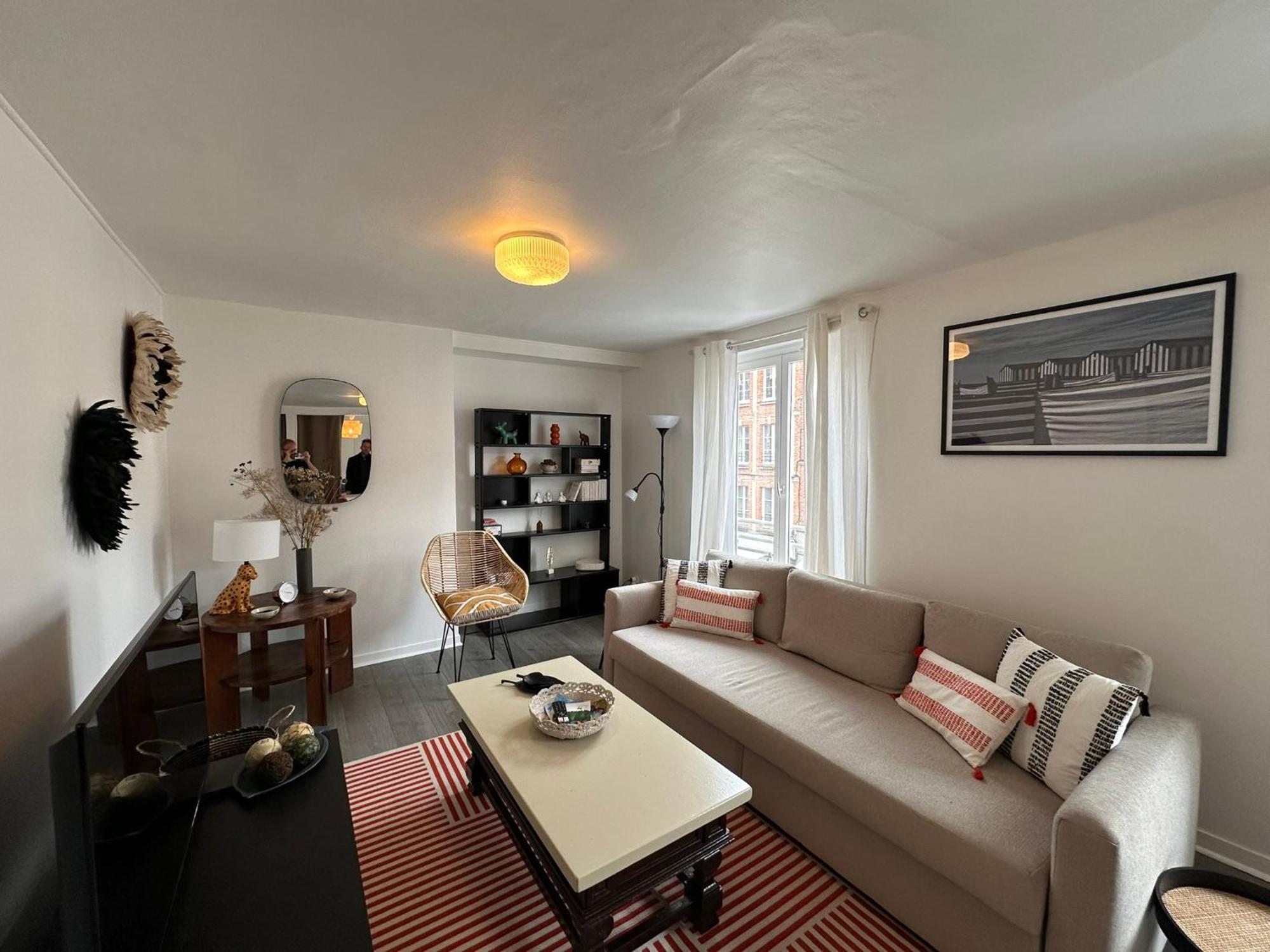 Large Apartment In City Center Honfleur Kültér fotó